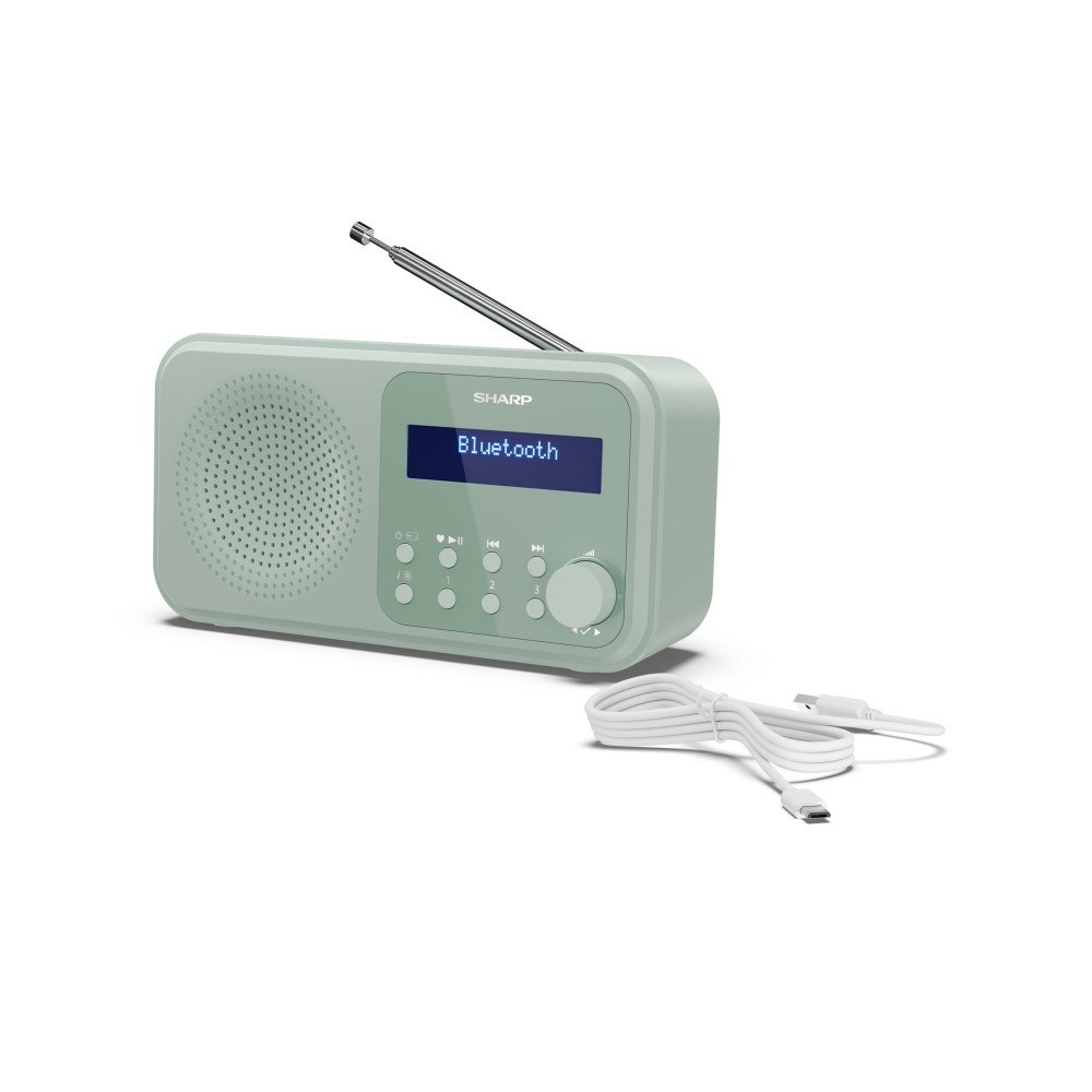 Sharp Sharp Tokyo DR-P420 - bärbar DAB-radio - inget operativsystem - Bluetooth
