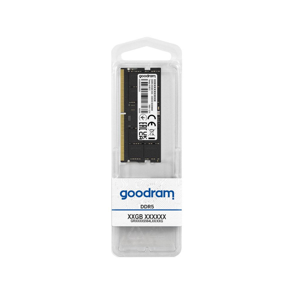 GOODRAM Goodram SODIMM GR5600S564L46/32G, 32 GB, 1 x 32 GB, DDR5, 56...