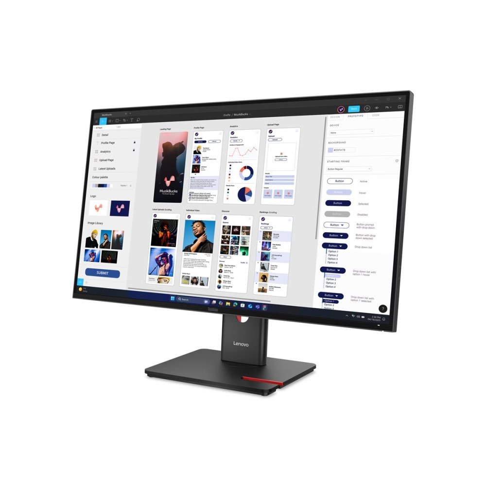 Lenovo Lenovo ThinkVision T32UD-40 - LED-skärm - 4K - 32"