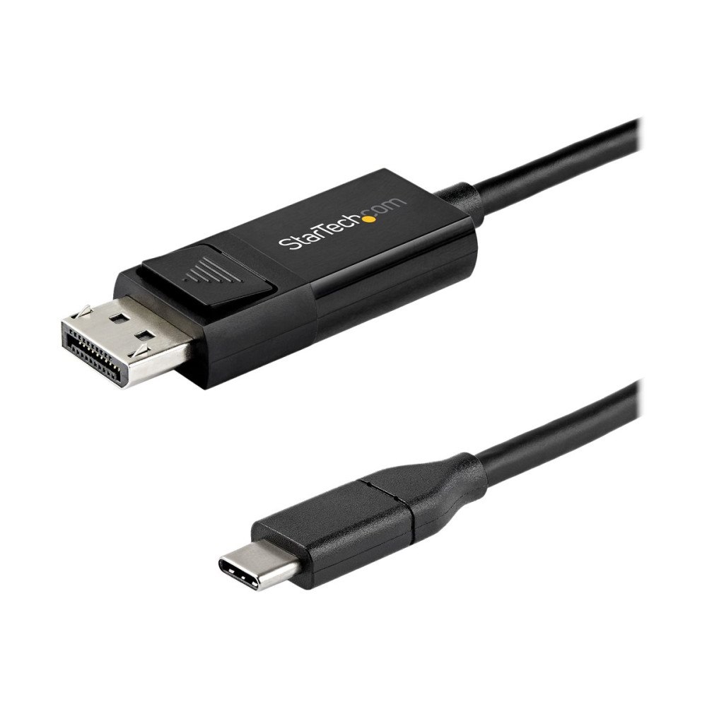 StarTech.com StarTech 3ft/1m USB C to DisplayPort 1.4 Cable 8K 60Hz/4K, Bidirectional DP to USB-C or USB-C to DP Reversible Video Ada...