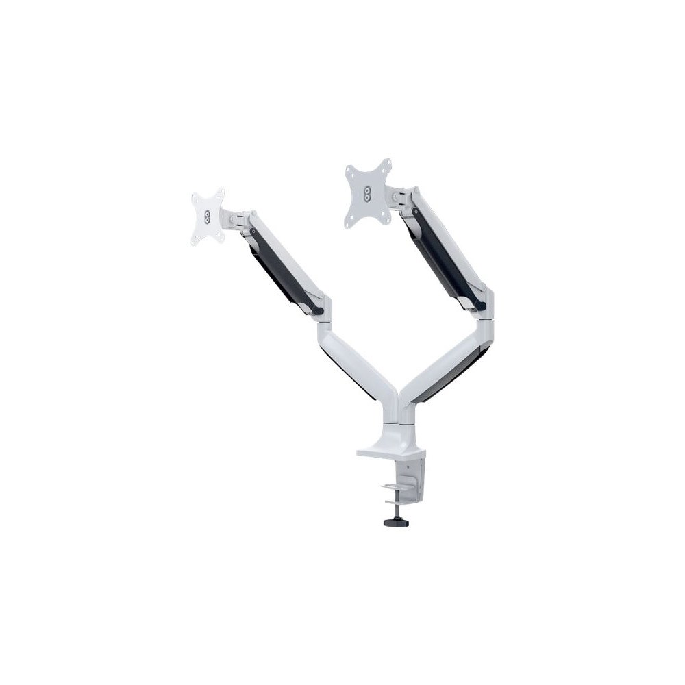 MULTIBRACKETS Multibrackets M Deskmount Gas Spring Dual - monteringssats - för 2 LCD-bildskärmar - vit