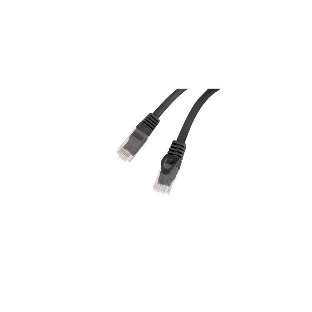 LANBERG Lanberg PCU6-10CU - patch-kabel - 1 m - svart