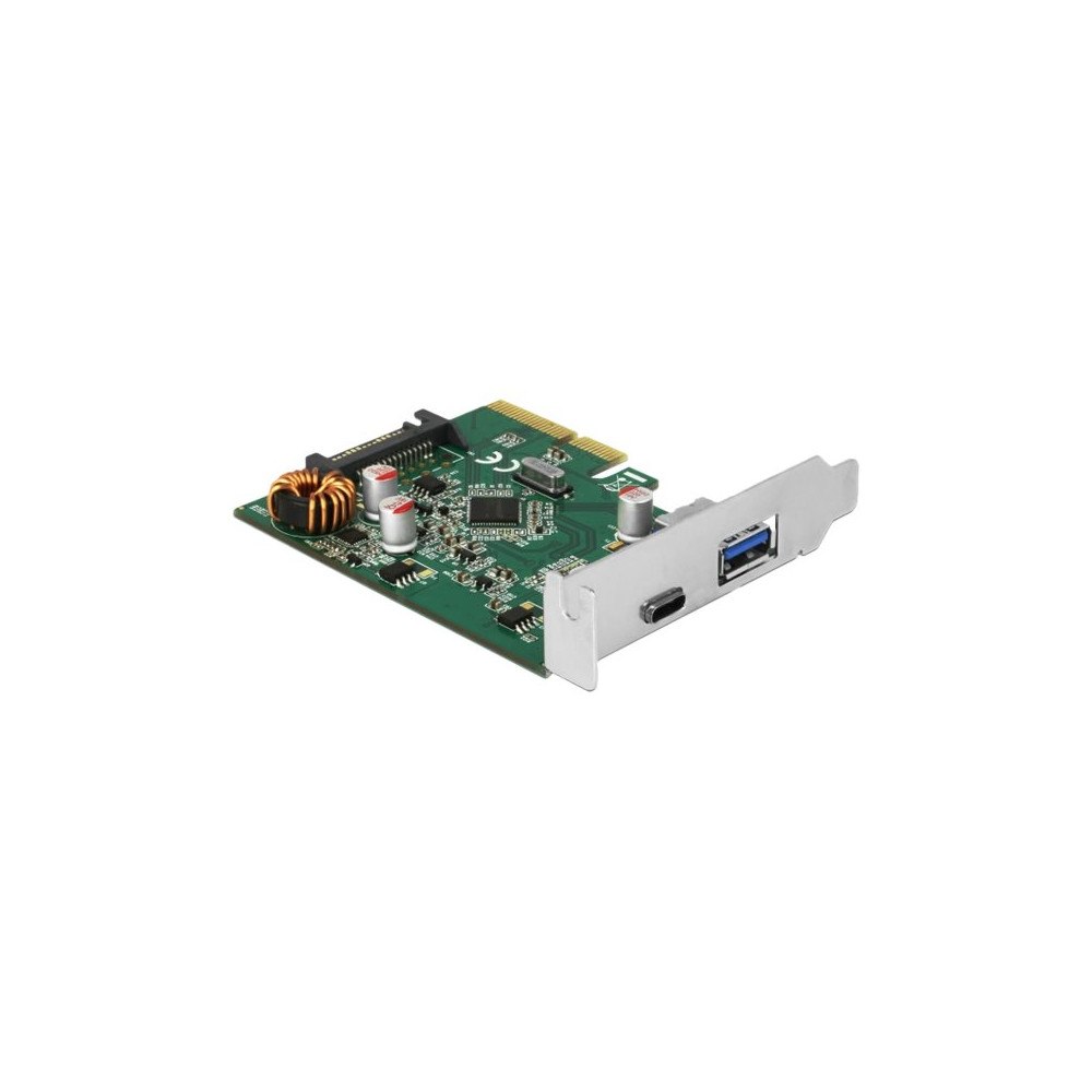 DeLOCK Delock - USB-adapter - PCIe 3.0 x4 - USB-C 3.1 Gen 2 x 1 + USB 3.1 Gen 2 x 1
