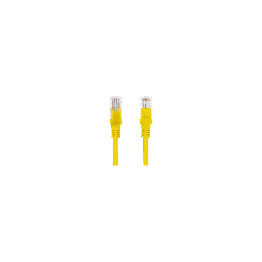 LANBERG Lanberg patch-kabel - 0.5 m - gul, RAL 1028