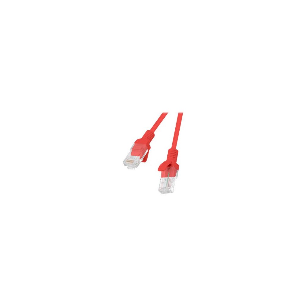 LANBERG Lanberg patch-kabel - 25 cm - röd, RAL 3017