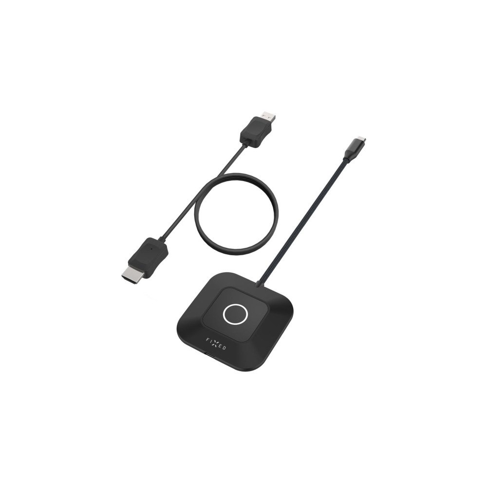 FIXED FIXED FIXA-AL-BK, USB Type-C, HDMI-utgång, 1920 x 1080 pixla...