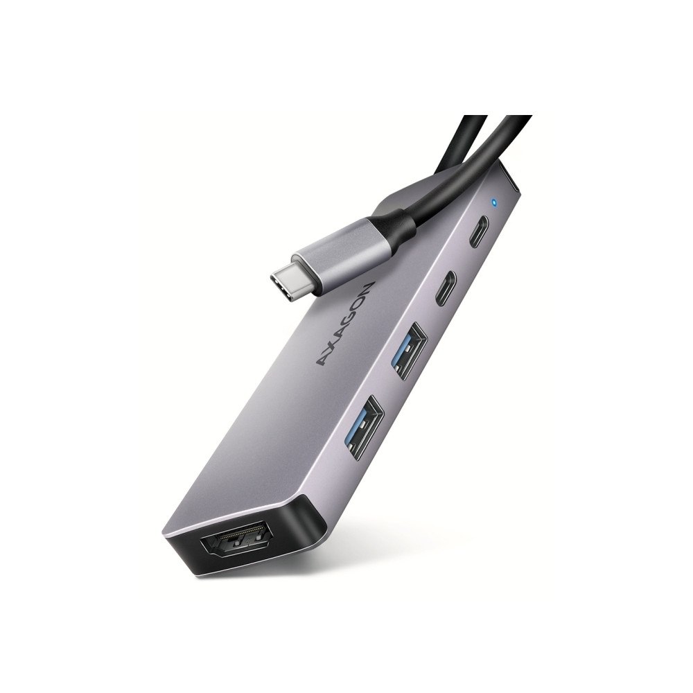 Axago Axagon HMC-5H60, dockning, USB 3.2 Gen 1 (3.1 Gen 1) Type-C,...