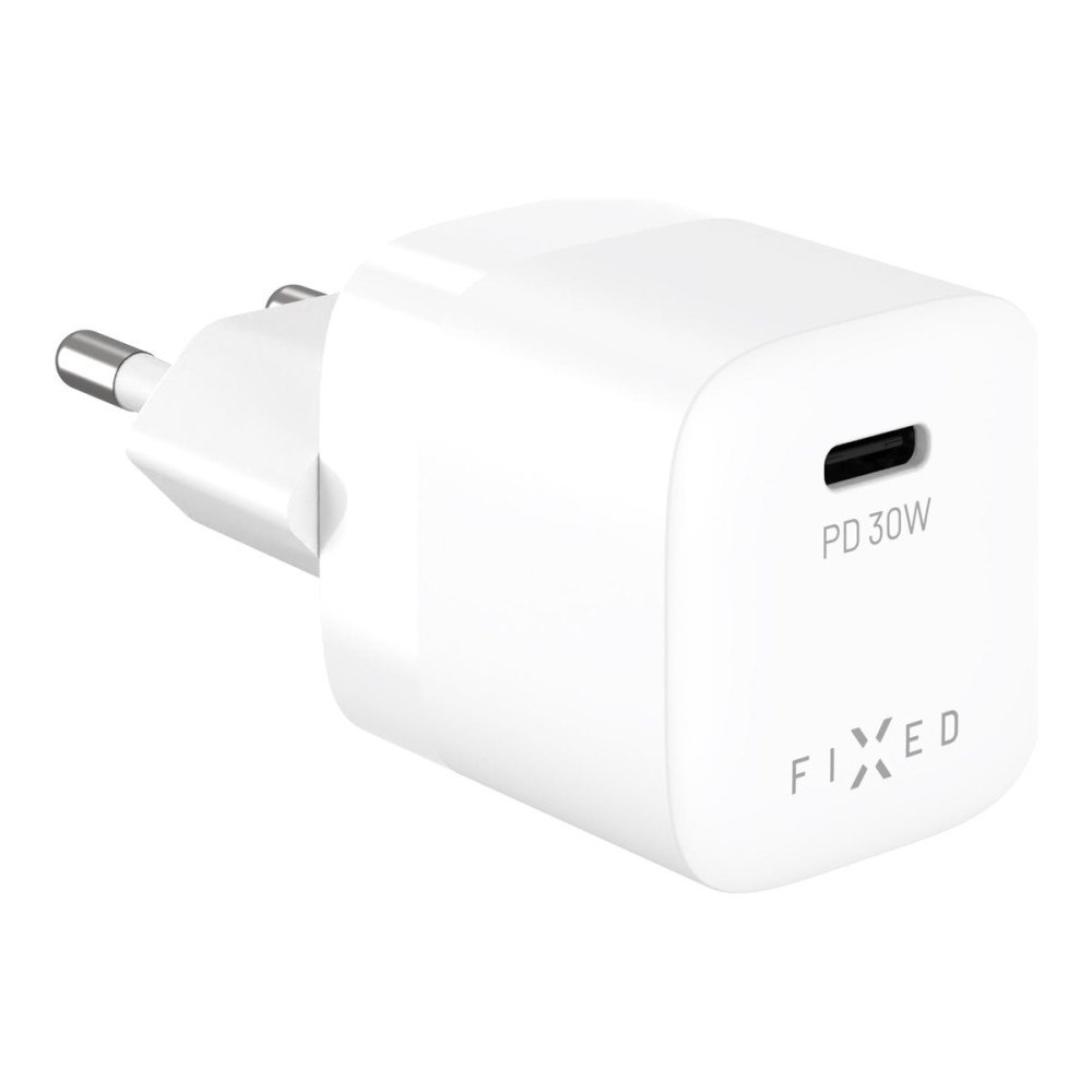 FIXED FIXED strömadapter - GaN, mini - USB-C - 30 watt