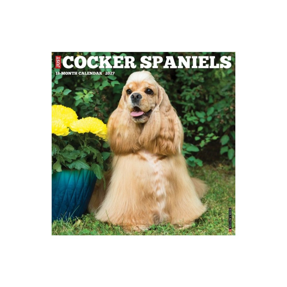 Willow Creek Press Cocker Spaniels 2027 Wall (häftad, eng)