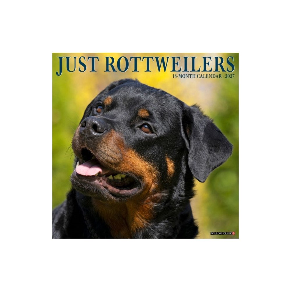Willow Creek Press Rottweilers 2027 Wall (häftad, eng)