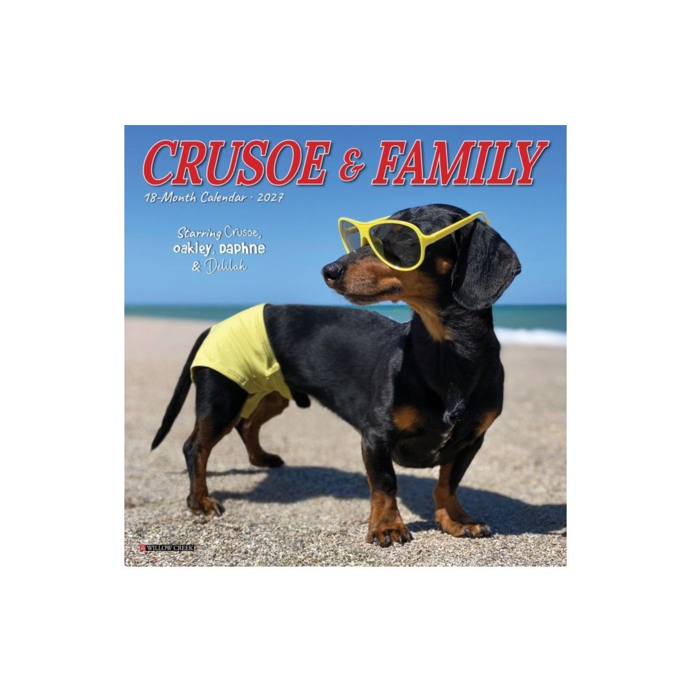 Willow Creek Press Crusoe & Friends 2027 Mini (häftad, eng)