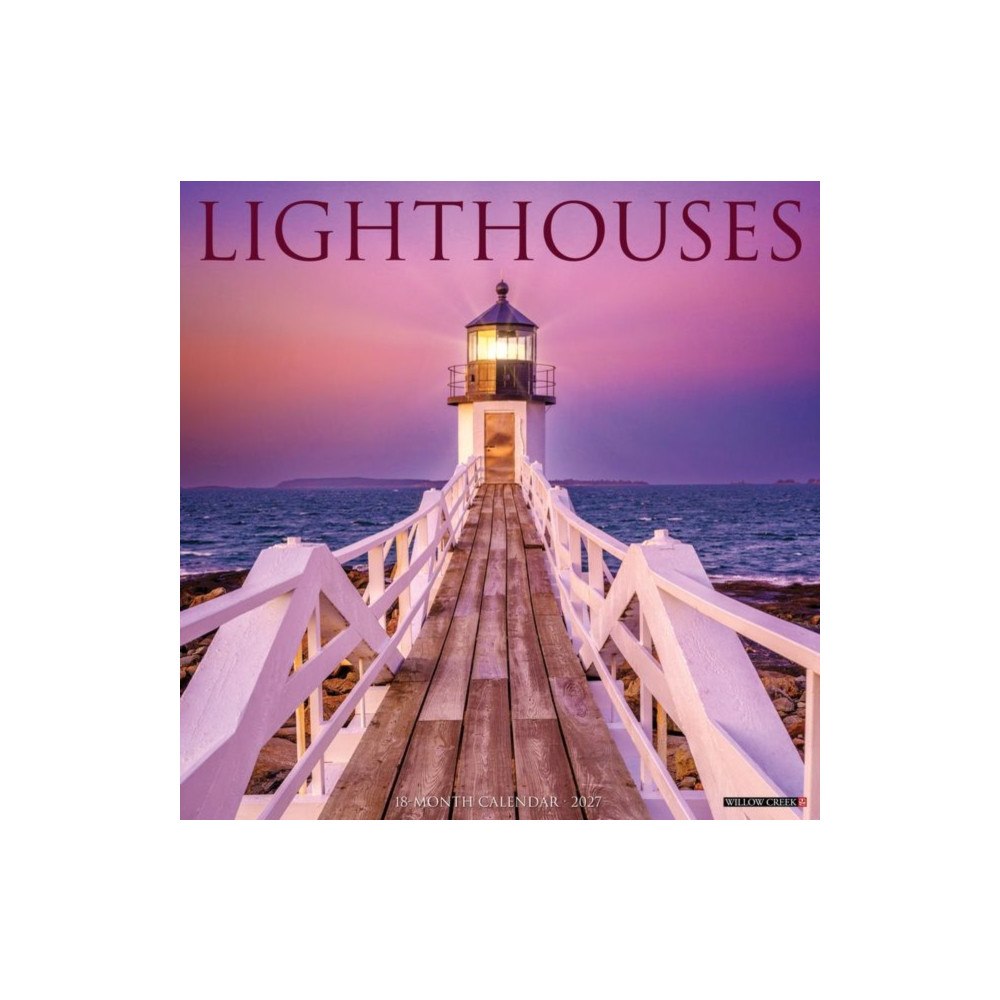 Willow Creek Press Lighthouses 2027 Wall (häftad, eng)