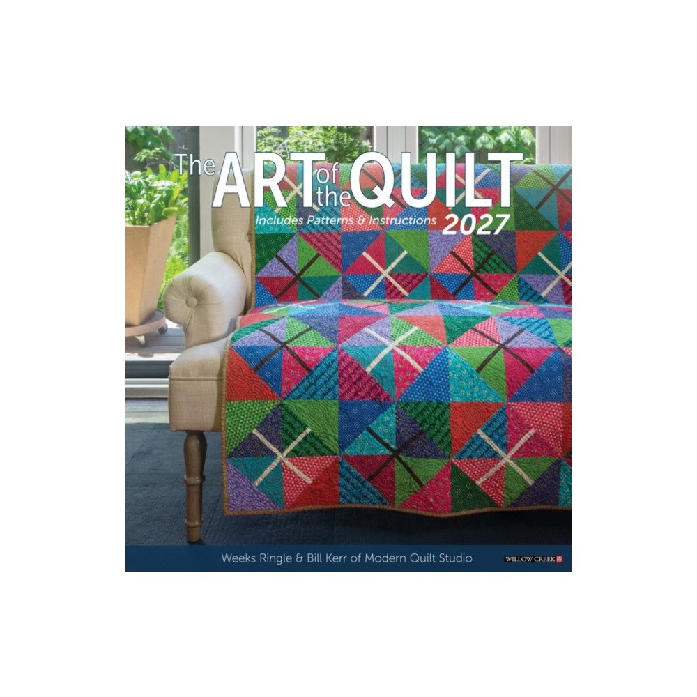 Willow Creek Press Art of the Quilt 2027 Wall (häftad, eng)
