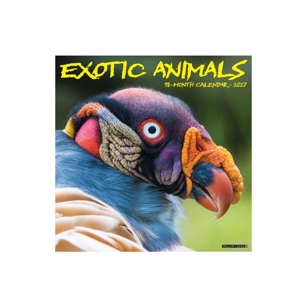 Willow Creek Press Exotic Animals 2027 Wall (häftad, eng)