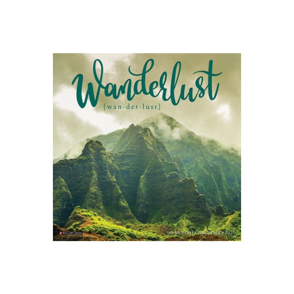 Willow Creek Press Wanderlust 2027 Mini (häftad, eng)