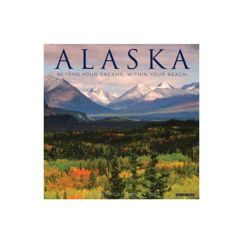 Willow Creek Press Alaska 2027 Wall (häftad, eng)