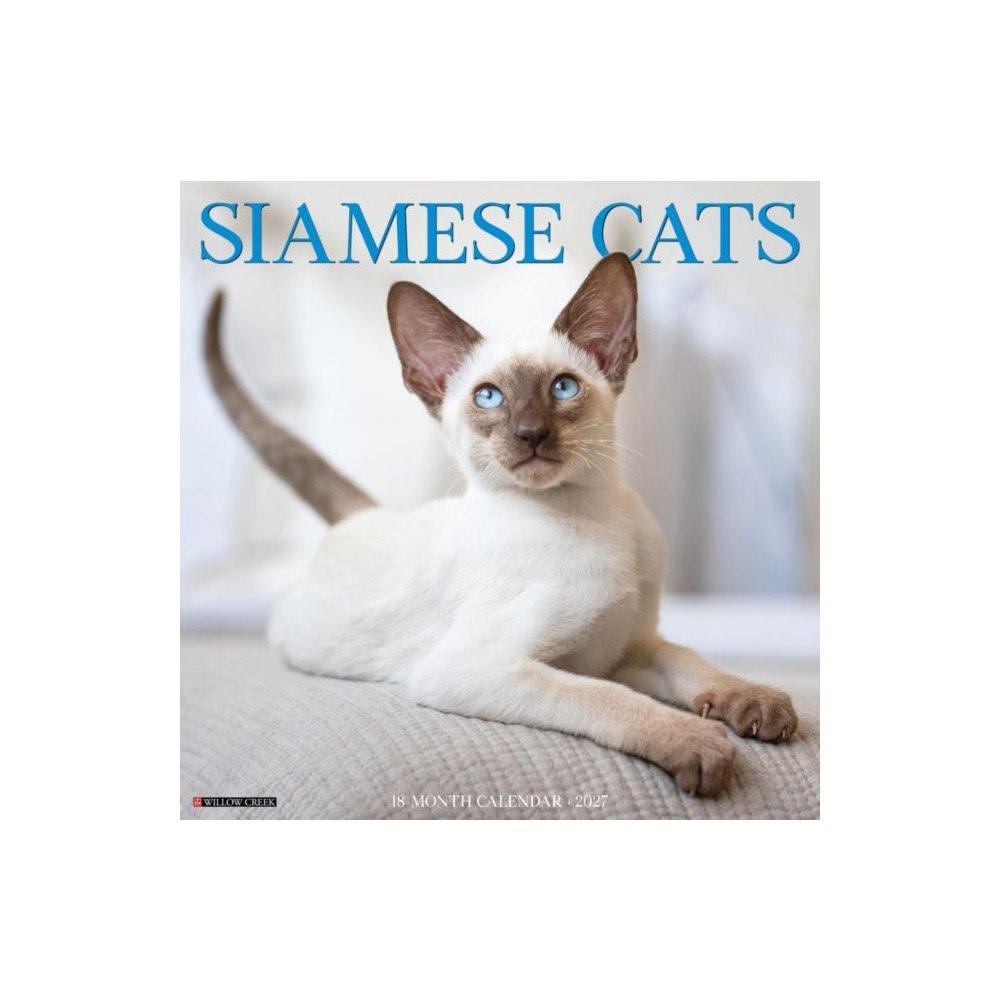 Willow Creek Press Siamese Cats 2027 Wall (häftad, eng)
