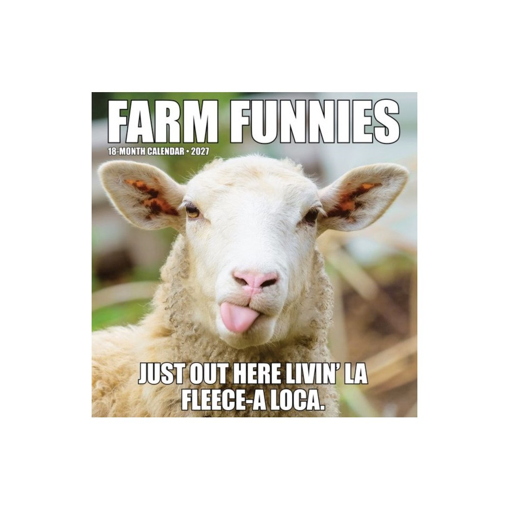 Willow Creek Press Farm Funnies 2027 Wall (häftad, eng)