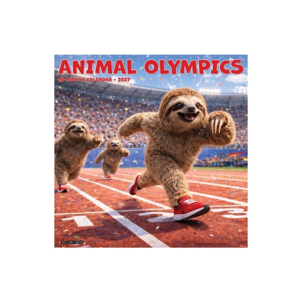 Willow Creek Press Animal Olympics 2027 Wall (häftad, eng)