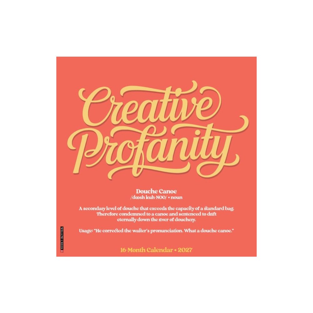 Willow Creek Press Creative Profanity 2027 Wall (häftad, eng)