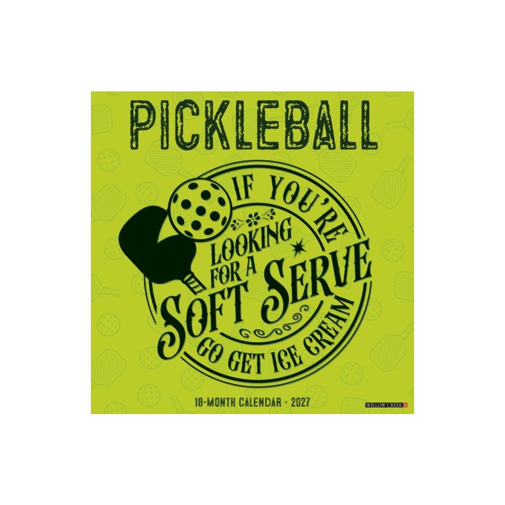 Willow Creek Press Pickleball 2027 Wall (häftad, eng)