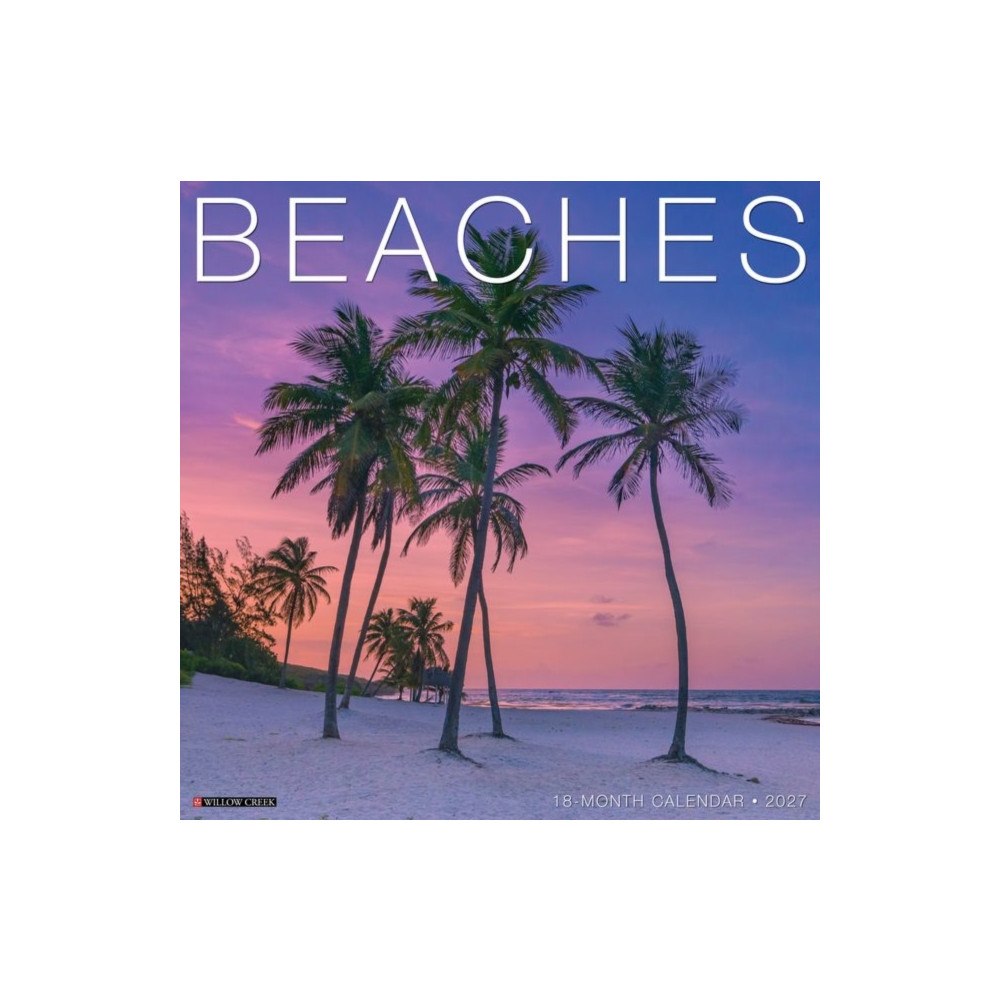 Willow Creek Press Beaches 2027 Wall (häftad, eng)