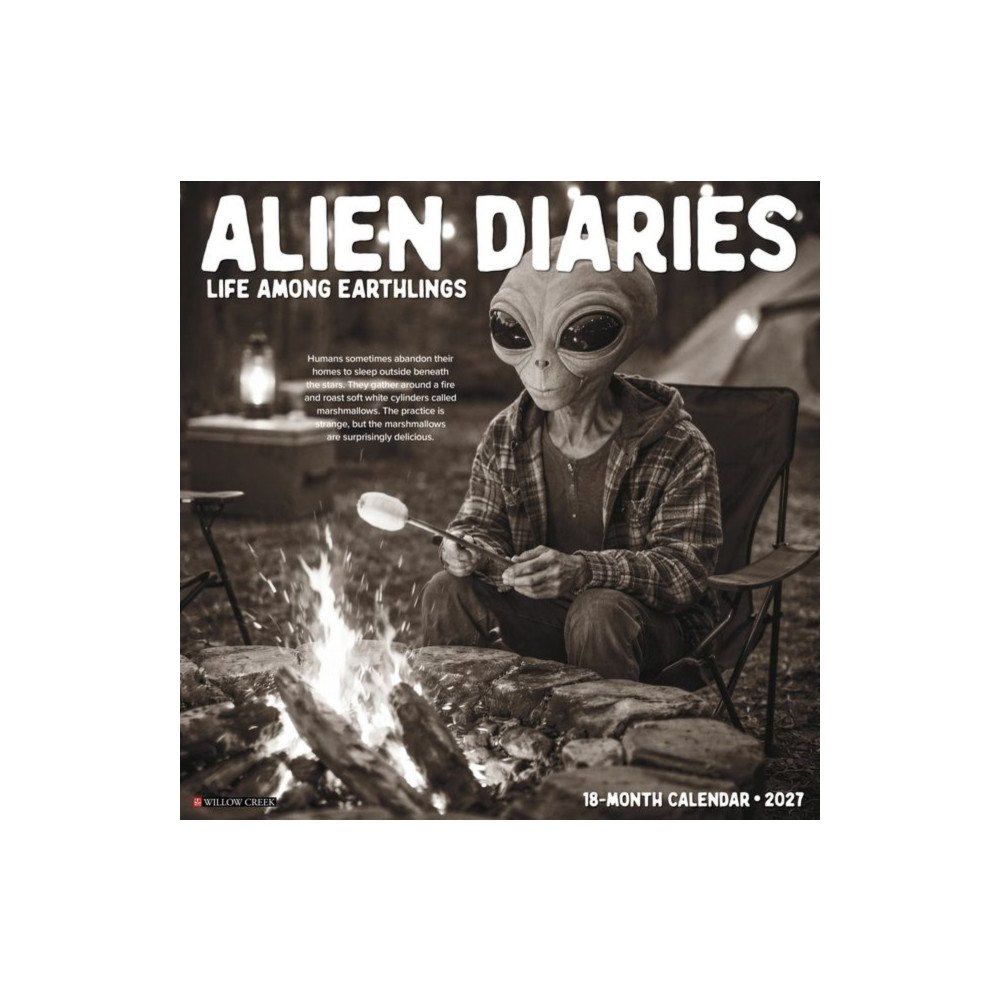 Willow Creek Press Alien Diaries 2027 Wall (häftad, eng)
