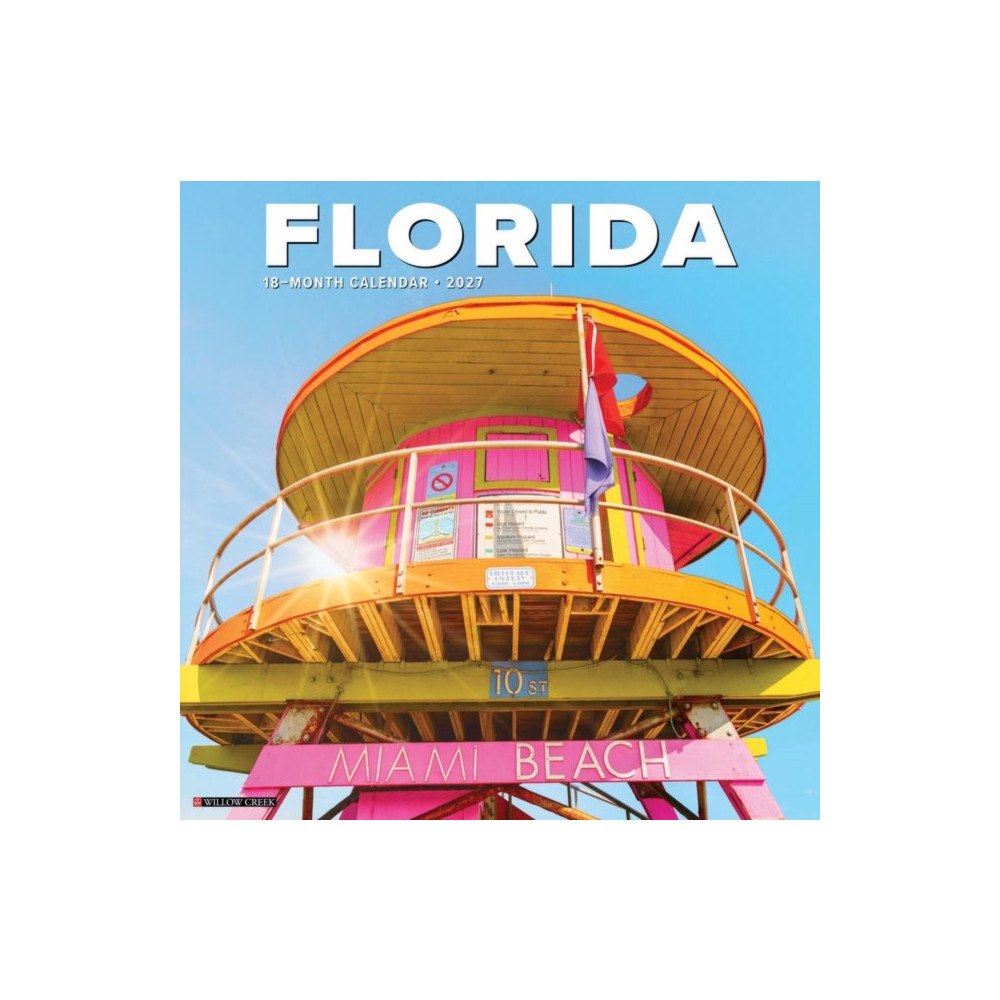 Willow Creek Press Florida 2027 Wall (häftad, eng)