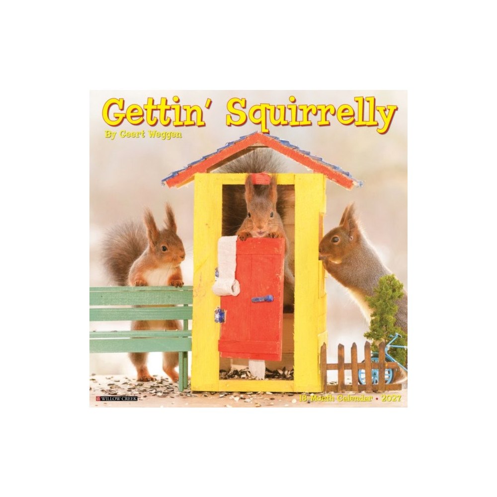 Willow Creek Press Gettin' Squirrelly 2027 Wall (häftad, eng)