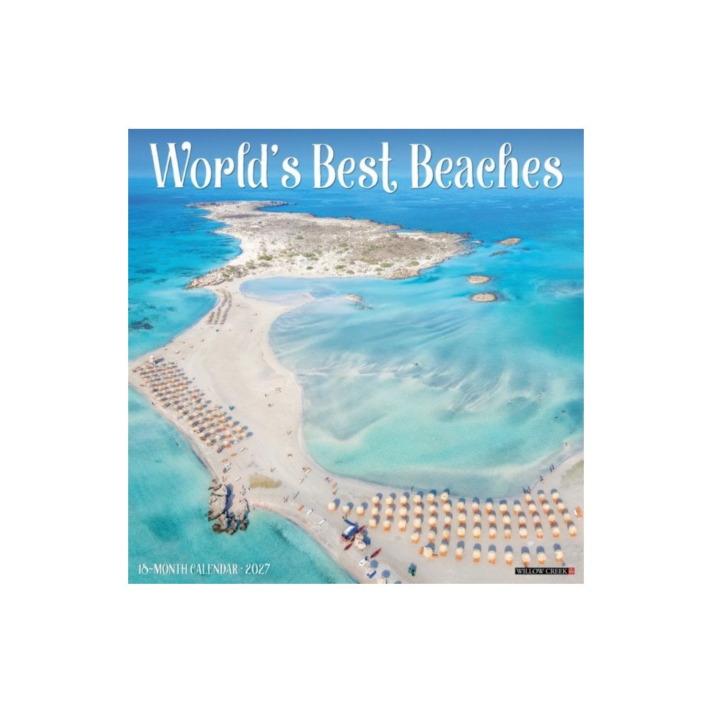 Willow Creek Press World's Best Beaches 2027 Wall (häftad, eng)