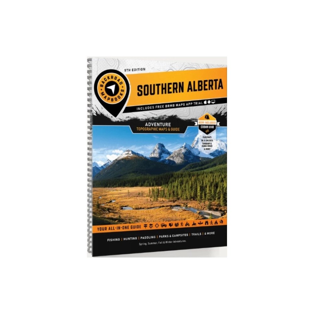 Mussio Ventures Ltd Southern Alberta Backroad Mapbook (bok, spiral, eng)