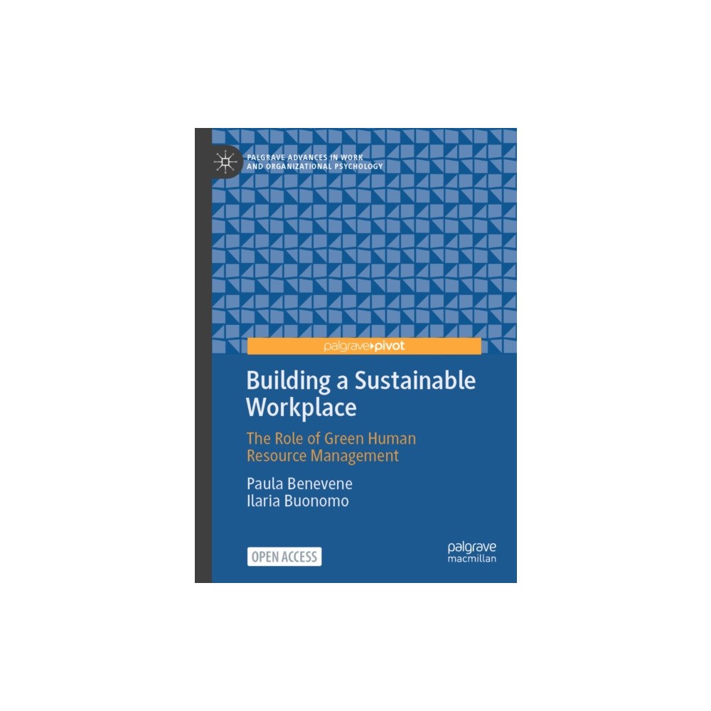 Springer Nature Switzerland AG Building a Sustainable Workplace (inbunden, eng)