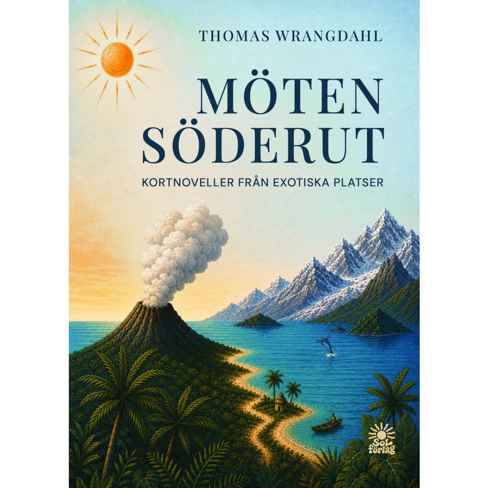 Thomas Wrangdahl Möten söderut (bok, danskt band)