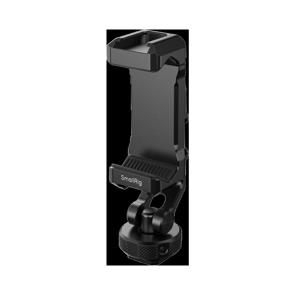 SMALLRIG SmallRig 6661 PC-T1 Metal Phone Clamp with Triple Cold Shoe Mounts