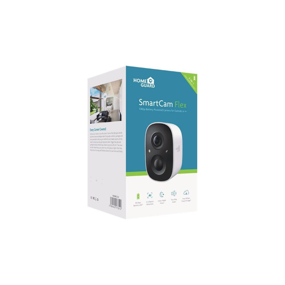 HOMEGUARD Homeguard SmartCam Flex - nätverksövervakningskamera