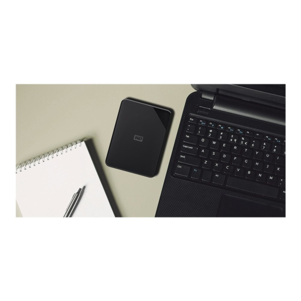 Western Digital WD Elements SE WDBJRT0050BBK - hårddisk - 5 TB - USB 3.0