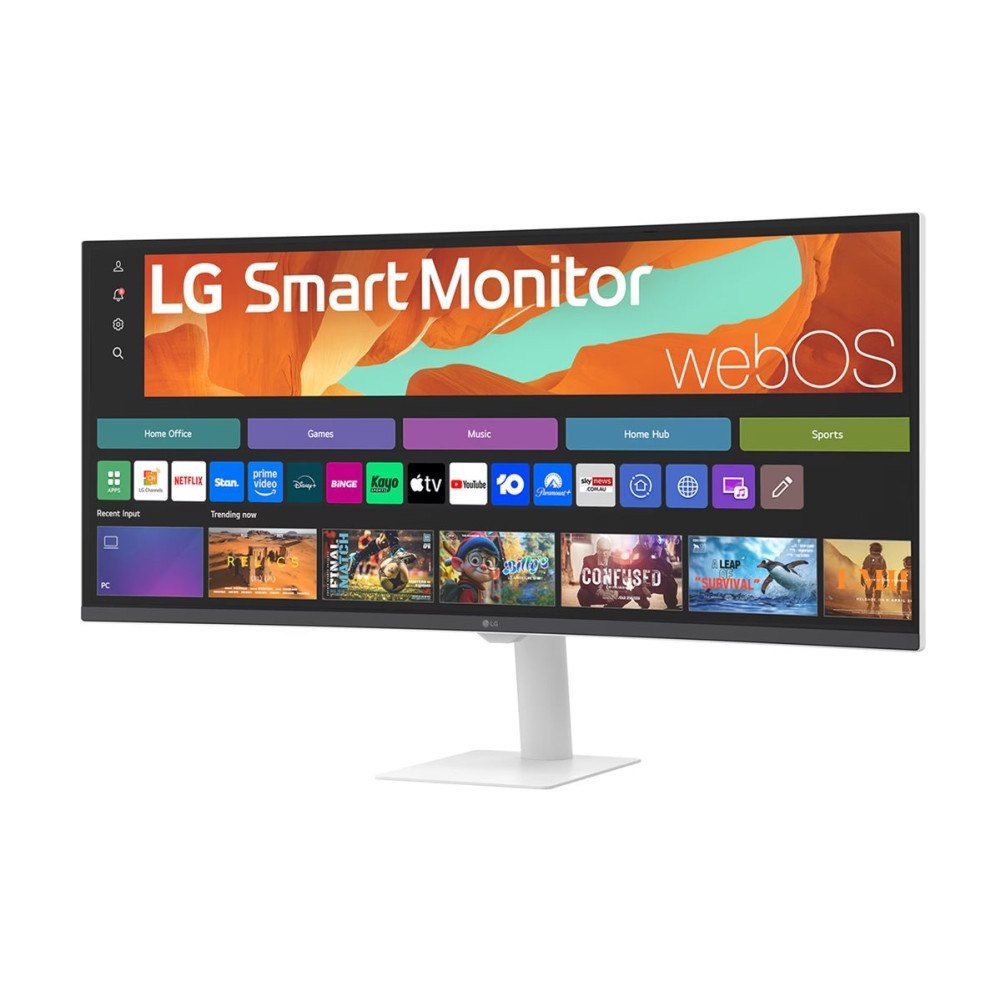 LG Electronics LG 34U601SA-W - LED-skärm - böjd - 34" - HDR