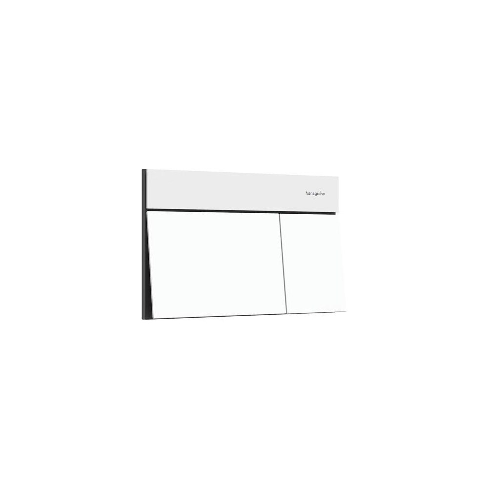 HANSGROHE HG iFrame Element E Tryckplatta – För dubbelspolning, mattvi...