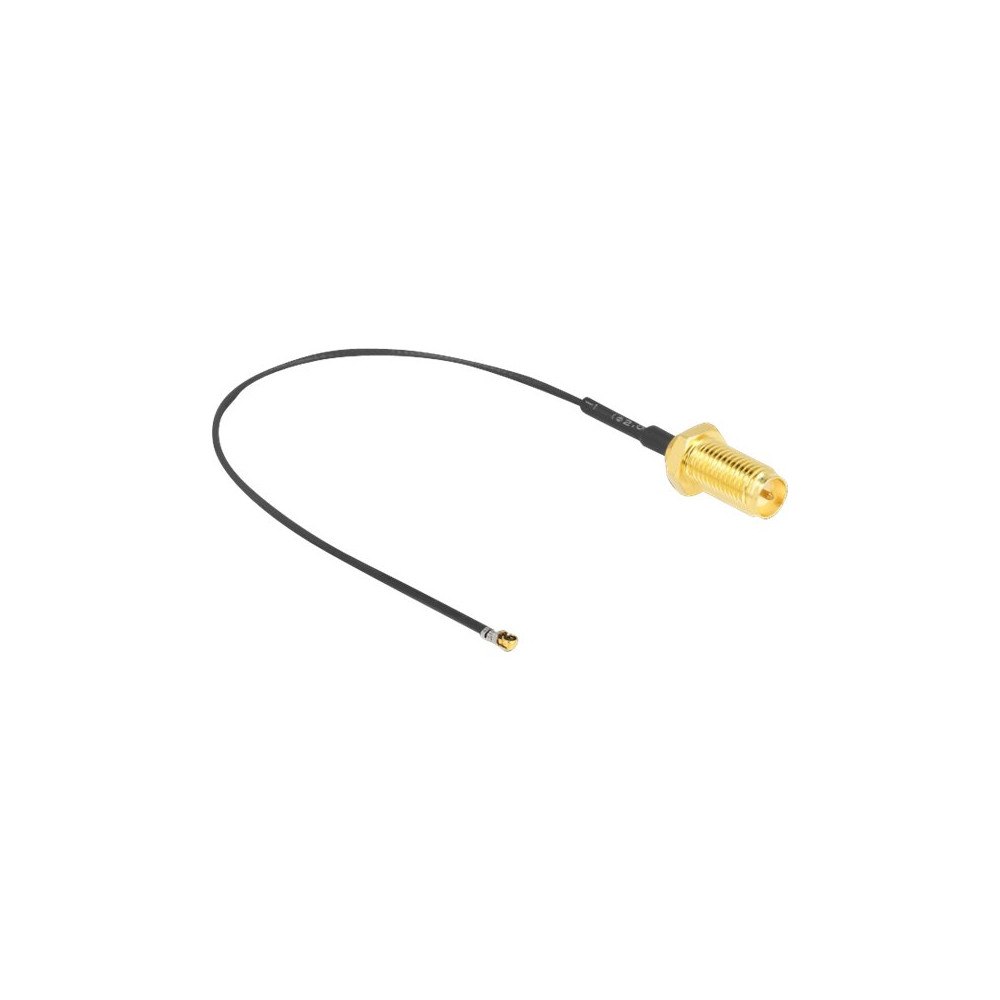 DeLOCK Delock antennkabel - 10 cm - svart