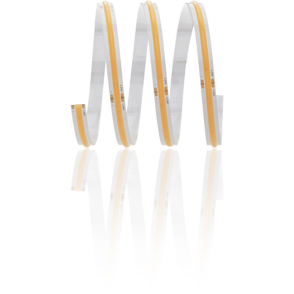 Solar Plus LEDstrip COB 5W/m, 460lm/m, 3000K, RA90, IP20, 5m rulle med...