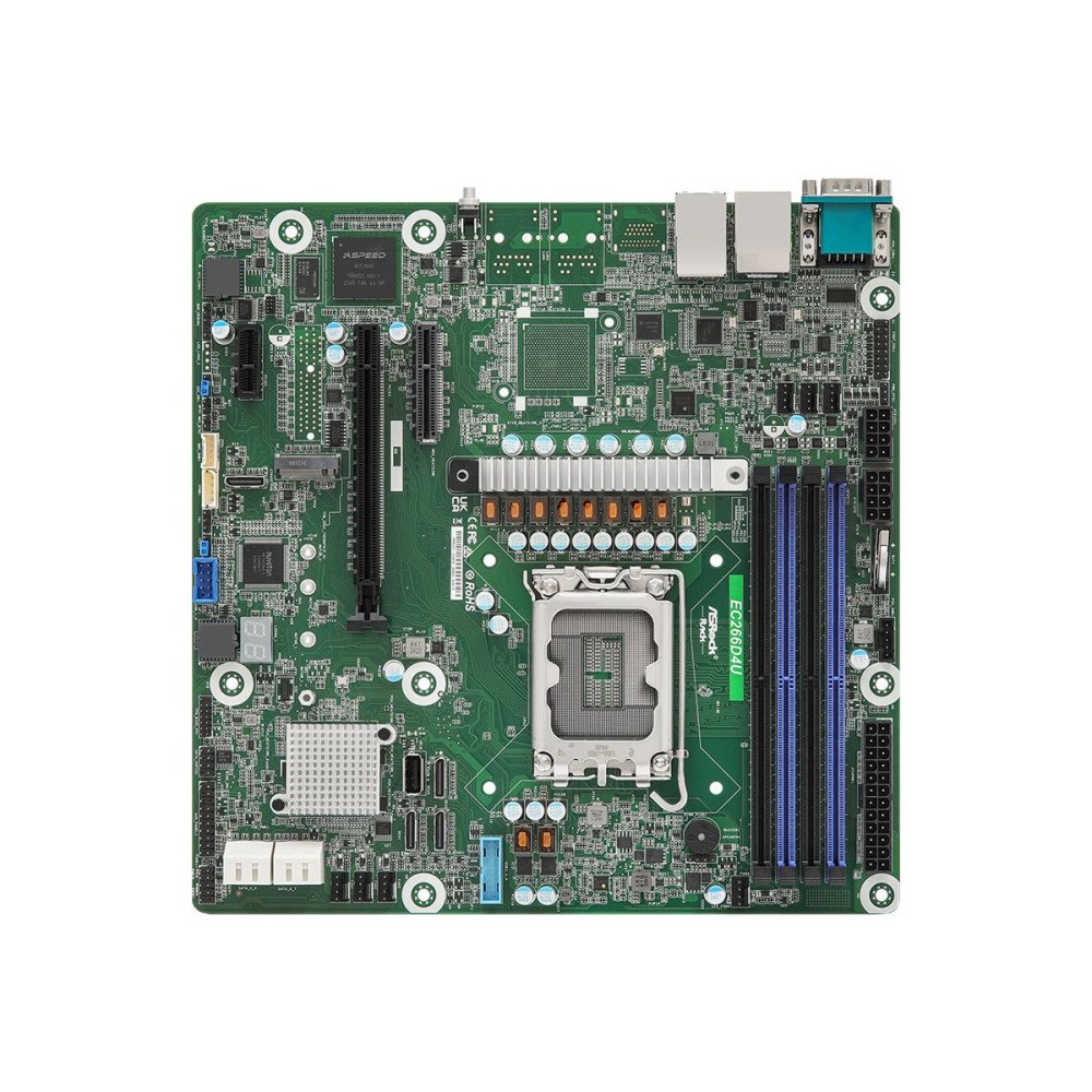 ASRock ASRock EC266D4U - moderkort - micro ATX - LGA1700-uttag - C266