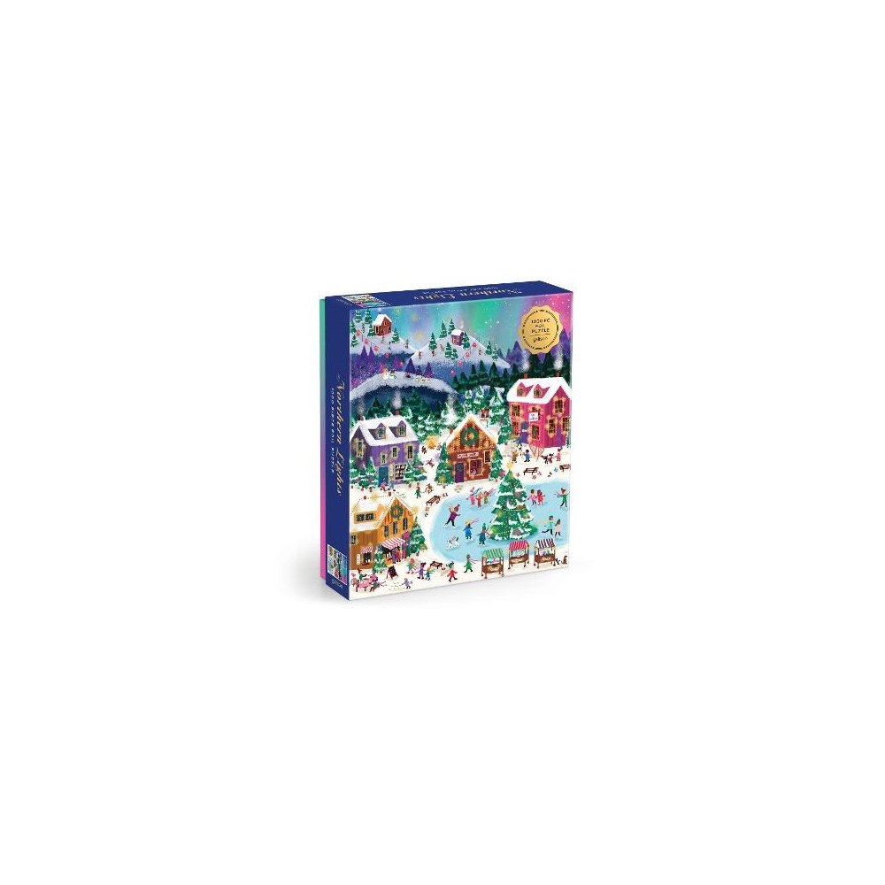 Galison Joy Laforme Northern Lights 1000 Piece Foil Puzzle