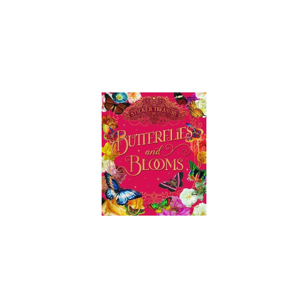 Thames & Hudson Ltd. The Sticker Treasury of Blooms and Butterflies (inbunden, eng)