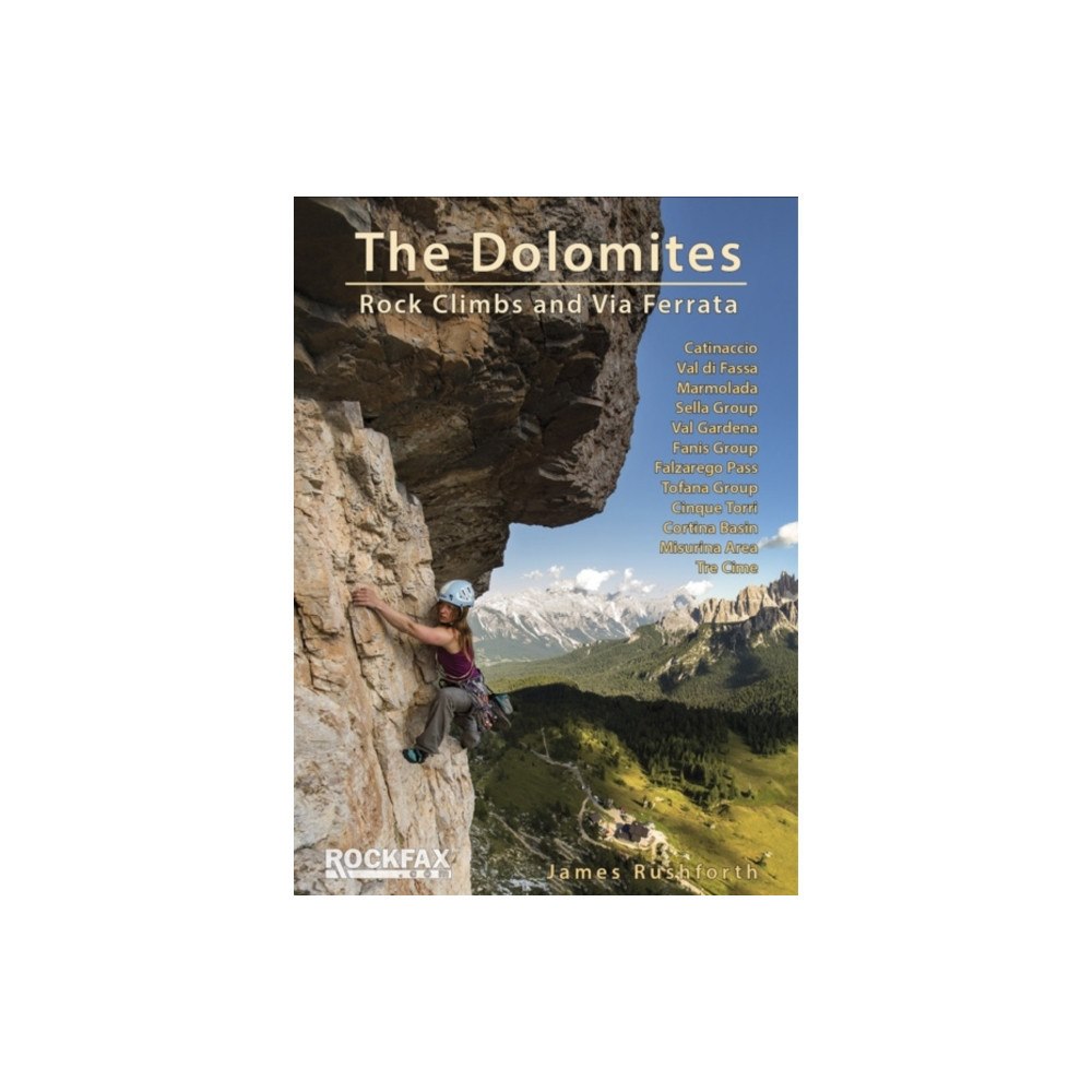 Rockfax Ltd The Dolomites - Rockfax (häftad, eng) (Skadad)