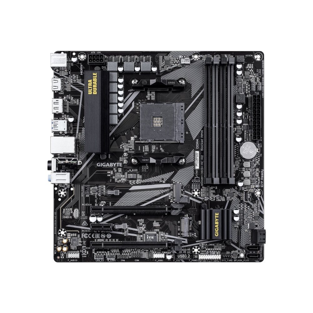 Gigabyte Technology Gigabyte B550M DS3H AC R2