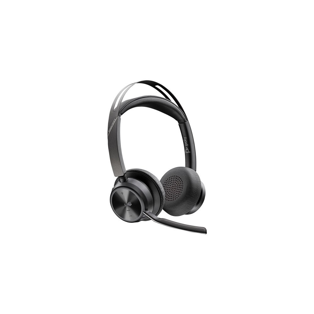 HP Poly Voyager Focus 2-M USB-C-C Headset USB-C/A Adapter Charg...