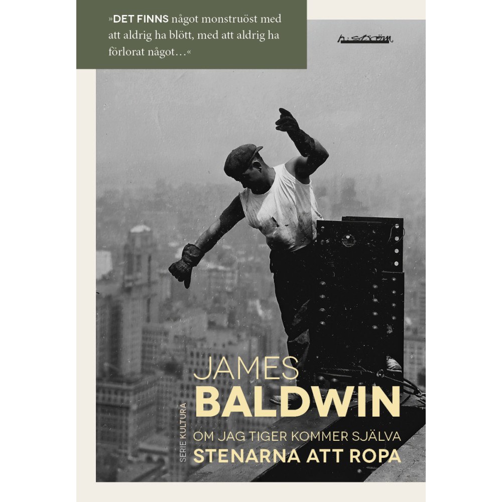 James Baldwin Om jag tiger kommer själva stenarna att ropa : Essäer och anföranden (bok, danskt band)