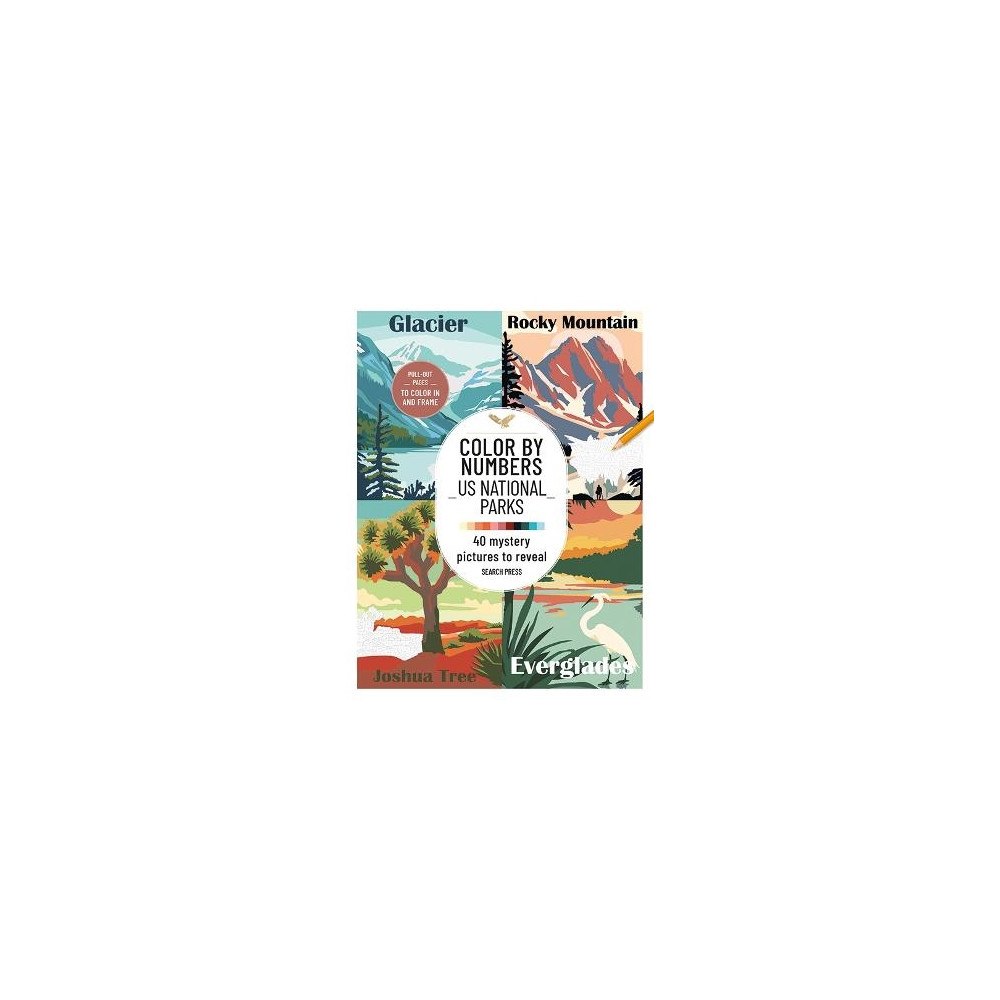 Search Press Color by Numbers: US National Parks (häftad, eng)