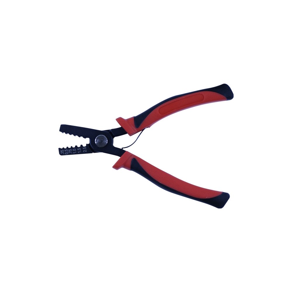 Solar Plus Crimptång för terminalrör 0,25-2,5 mm, trapezoidformad crimp...