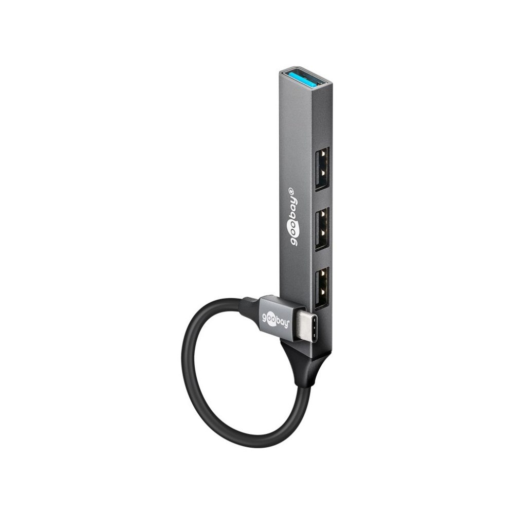 Goobay Goobay 74457, USB 3.2 Gen 1 (3.1 Gen 1) Type-C, USB 2.0 Type...